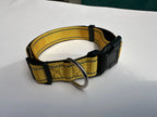 Reflective Neoprene Adjustable Think Nylon Webbing Cat Dog Collar Light with Locking Buckle Modern for Large Dogs