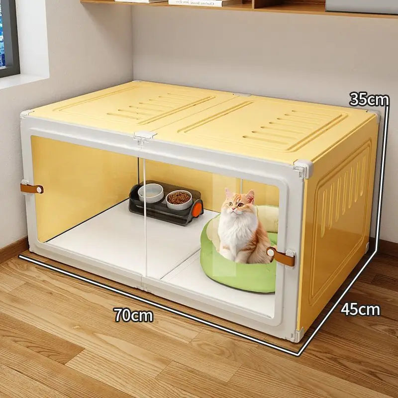 Integrated Cat Villa Modular Cat Cage Does Not Occupy Space Household Indoor Small Unit Cat House Free Space