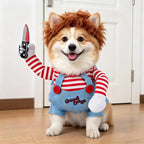 Cross-border Polyester Pet Clothing Funny Dagger-transforming Costume Halloween Pet Supplies Small Dogs Dog Clothes Fall Winter