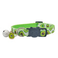 Best-Selling Nylon Cat Collar with Bell and Fruit Pendant Anti-Suffocation Buckle Wholesale