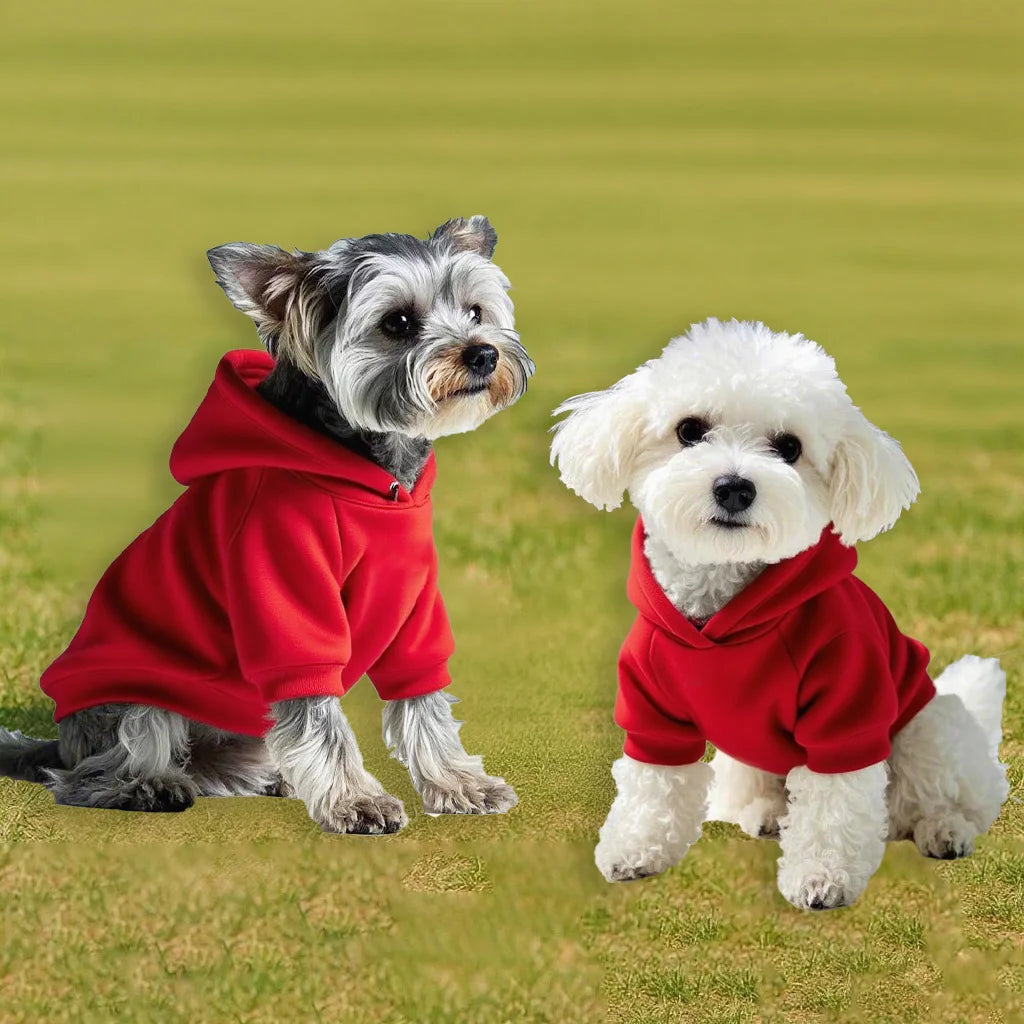Custom logo Cute Design Luxury Black White Pet Clothes  Polyester  Fall Winter Cat Dog Sweatshirts Clothes  Dog Hoodie