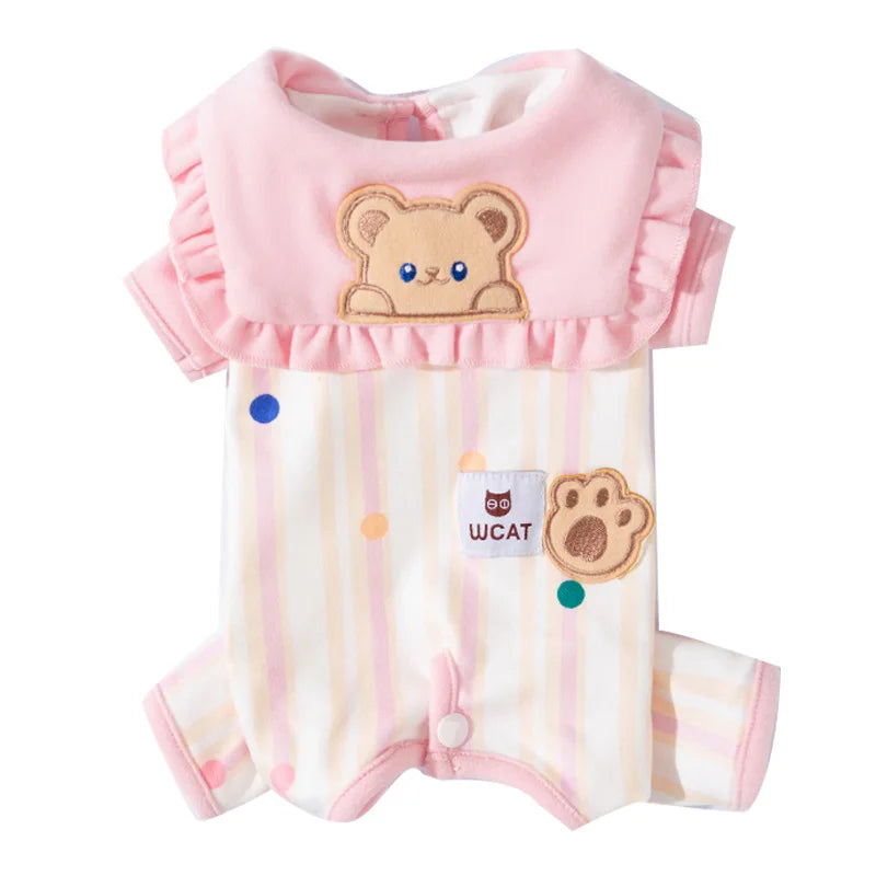 Autumn and winter cat clothes made of soft and warm fleece prevent cold Devon cat and hairless pet clothes for cat