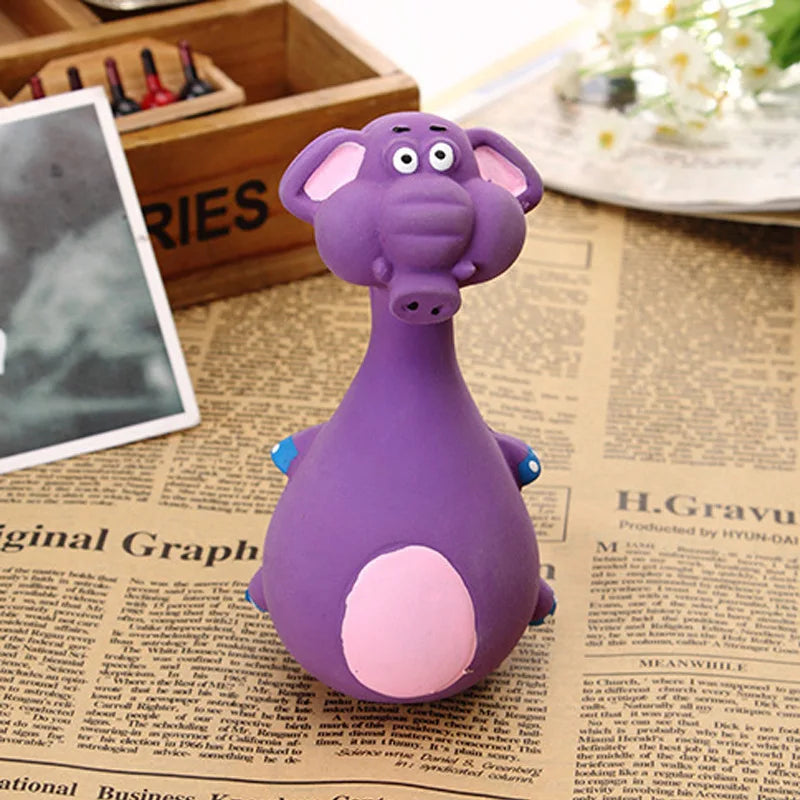 Pet Funny Bite-Resistant Latex Dog Chew Toys Cat Dog Toys Dog Vocalization Training Indoor Interactive Puppy Molar Toys