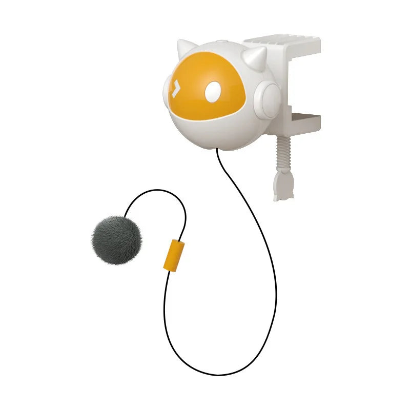 Pet Toys Automatic Lifting cat Teasing Ball Self Pleasure Relaxation Toy Ball Automatic Extension Retraction Cats