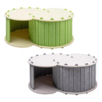 Tunnel Drilling Felt Avoid Caves Universal All Seasons Semi Enclosed Wear-resistant Durable Double-layer cat House Detachable