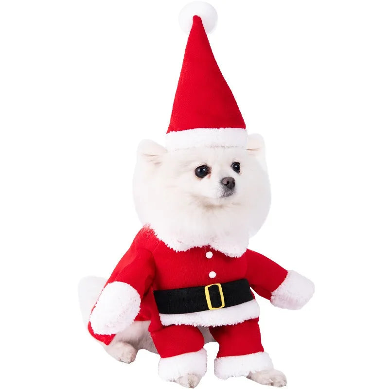 Best Selling Funny Halloween/Christmas Fun Dog Suit Funny Knife-themed Dress Pets Small Size XL Winter Polyester Modern Shirt