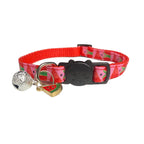 Best-Selling Nylon Cat Collar with Bell and Fruit Pendant Anti-Suffocation Buckle Wholesale