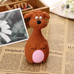 Pet Funny Bite-Resistant Latex Dog Chew Toys Cat Dog Toys Dog Vocalization Training Indoor Interactive Puppy Molar Toys