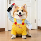 Cross-border Polyester Pet Clothing Funny Dagger-transforming Costume Halloween Pet Supplies Small Dogs Dog Clothes Fall Winter