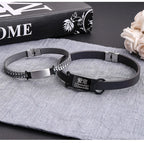 Pet Supplies Silicone Stainless Steel Metal Anti slip Laser ID Number Plate Titanium Steel Collar cat Tag Dog Tag