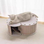 Tunnel Drilling Felt Avoid Caves Universal All Seasons Semi Enclosed Wear-resistant Durable Double-layer cat House Detachable