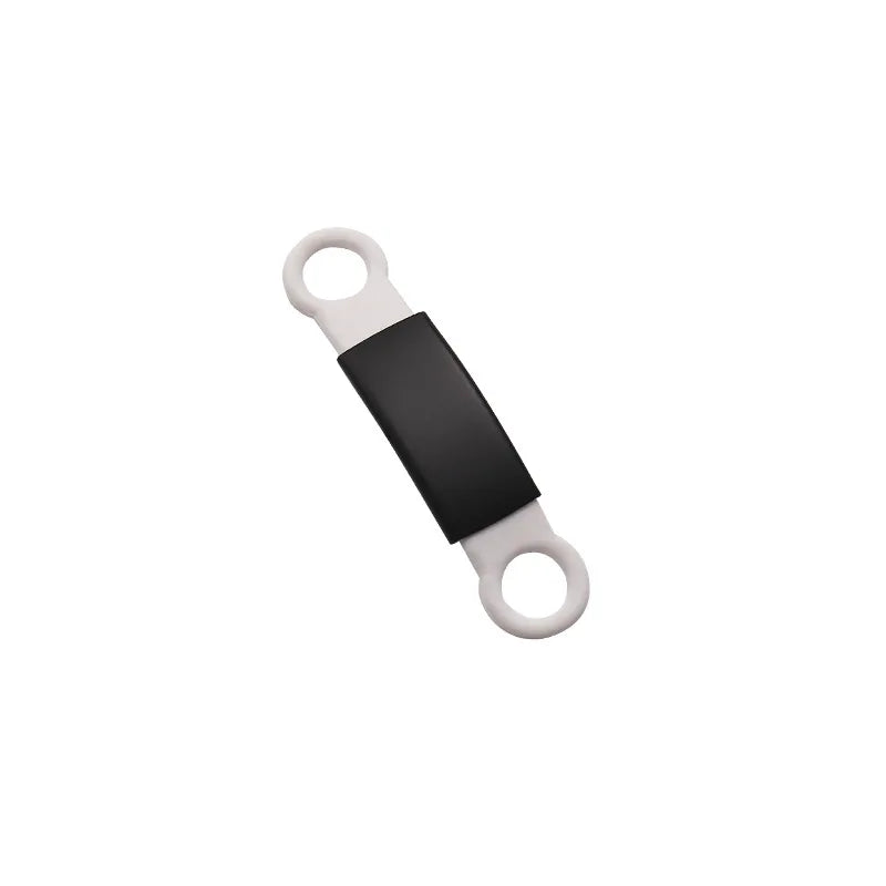 Pet Supplies Silicone Stainless Steel Metal Anti slip Laser ID Number Plate Titanium Steel Collar cat Tag Dog Tag