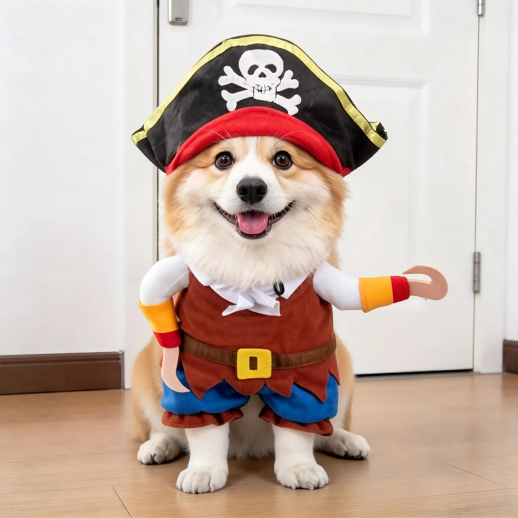 Cross-border Polyester Pet Clothing Funny Dagger-transforming Costume Halloween Pet Supplies Small Dogs Dog Clothes Fall Winter