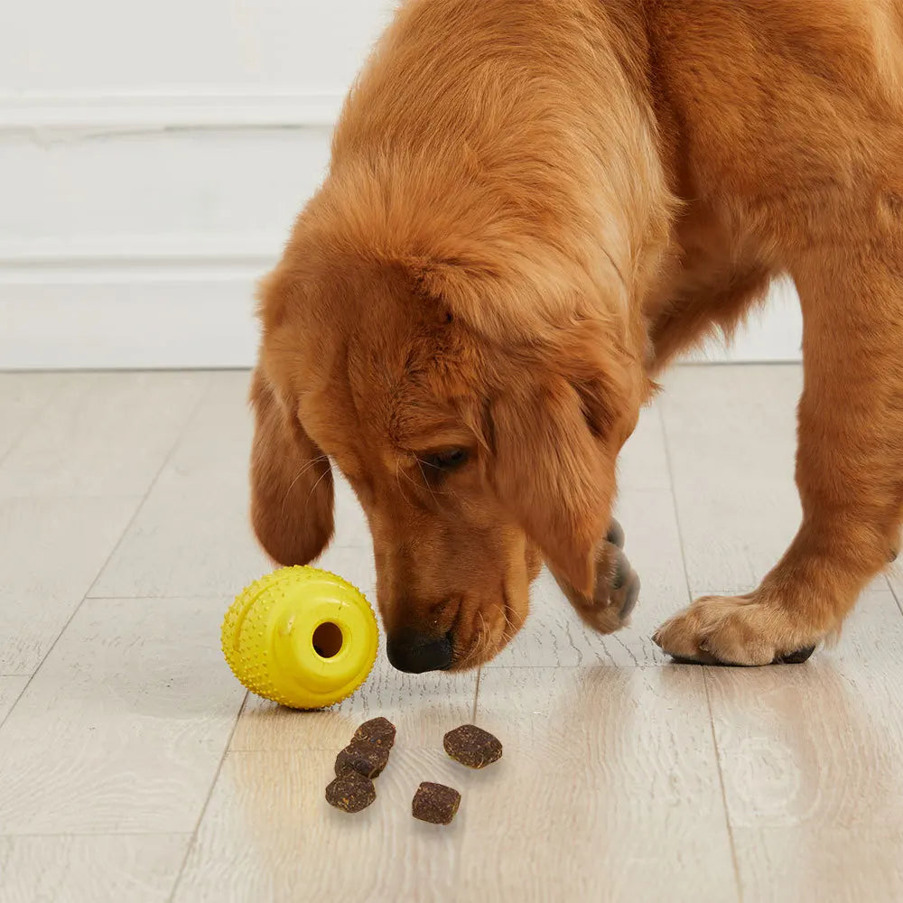 Convex Point Hand Grenade Rubber Leakage Silicone Toy Pet Dog Leakage Puzzle Tooth Cleaning Bite Resistant Interactive Toy