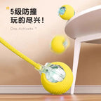 Dog Toy Automatic Walking Ball Bite Resistant Self Entertaining Pet Electric Intelligent Training Interactive Dog Jumping Ball