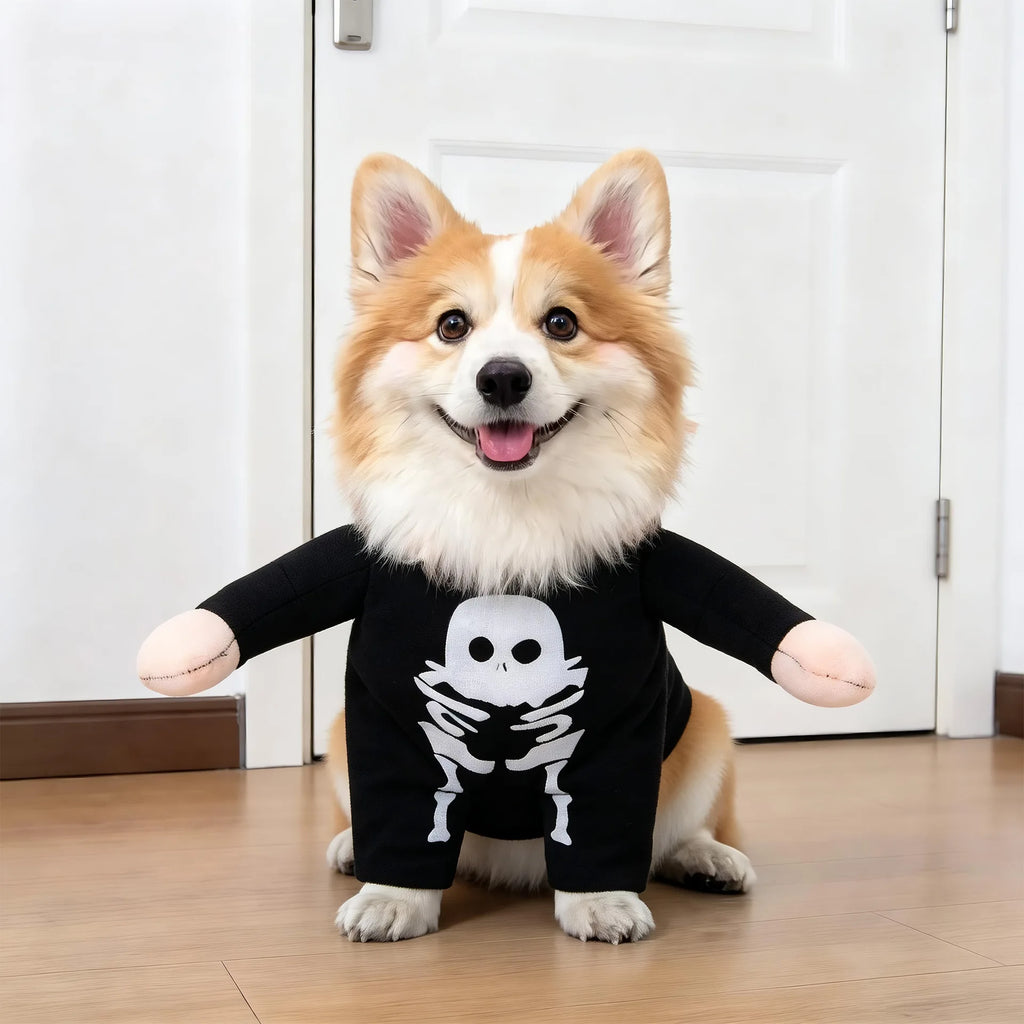 Cross-border Polyester Pet Clothing Funny Dagger-transforming Costume Halloween Pet Supplies Small Dogs Dog Clothes Fall Winter