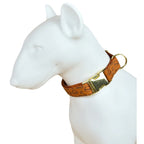Luxury High Quality Soft Adjustable Dog Handmade Designer Pet Retractable Collar Heat Transfer Printing Pet Cute